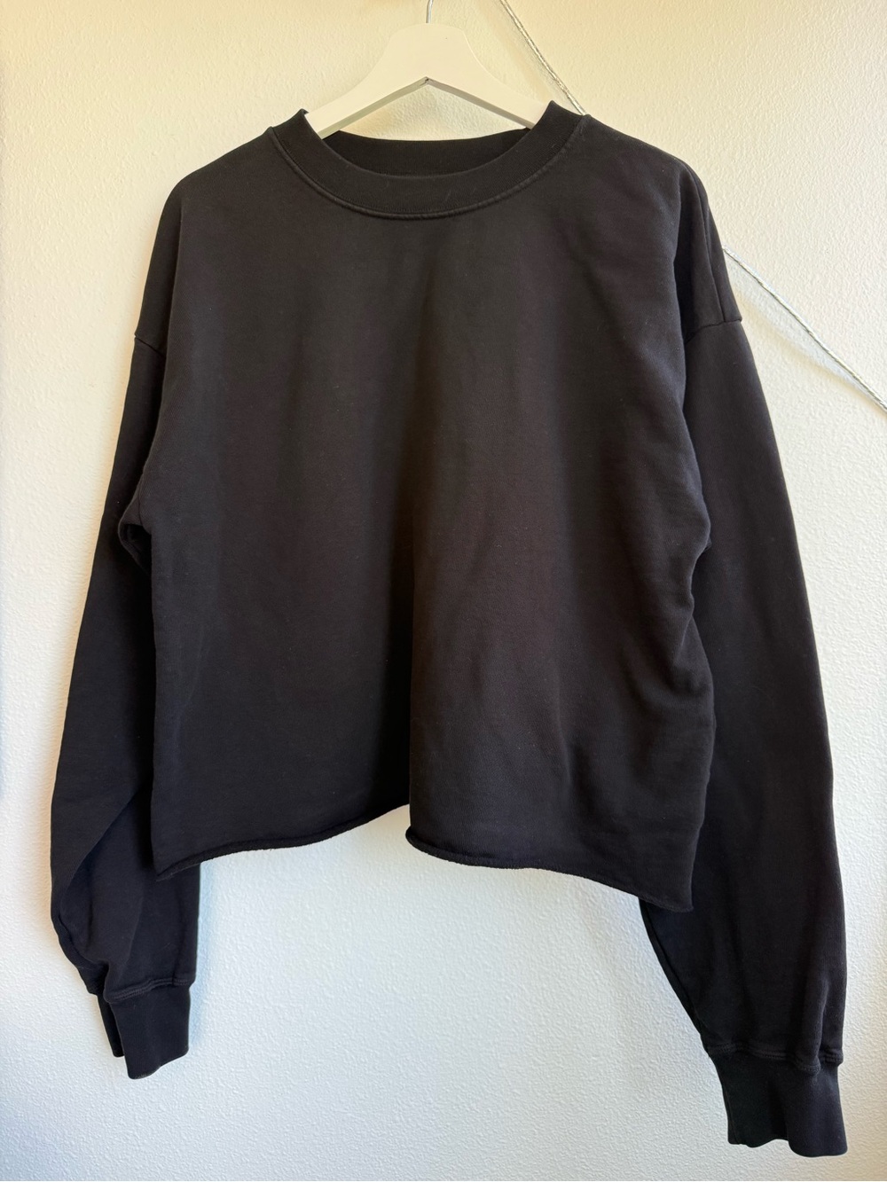 Hey Gang Crop Sweatshirt